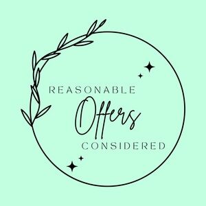 Reasonable offers considered!